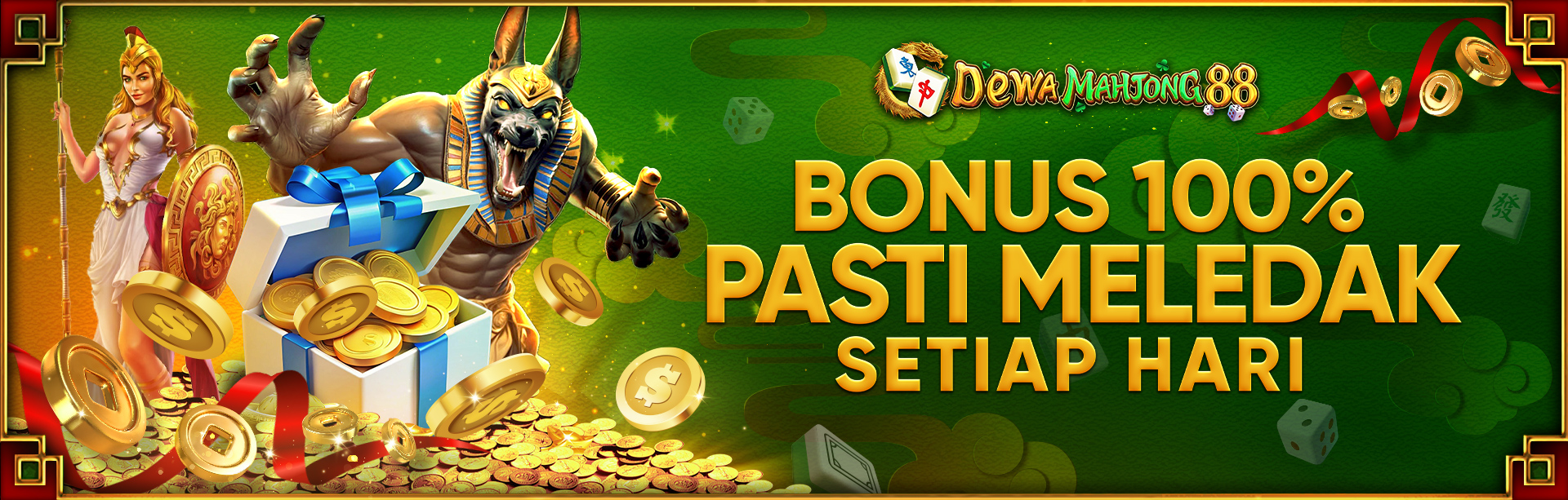 BONUS 100% KLAIM SETIAP HARI