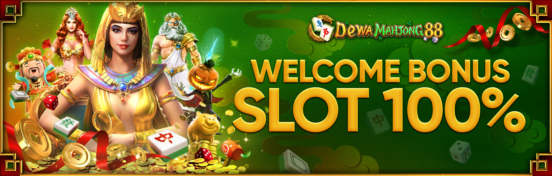 Welcome Bonus Slot Online 100%